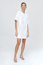 Load image into Gallery viewer, MARLE PATCH POCKET DRESS BLANC