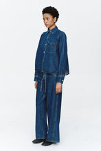 Load image into Gallery viewer, MARLE PEARL SHIRT HERITAGE BLUE