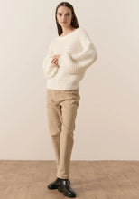 Load image into Gallery viewer, POL GENUS POINTELLE KNIT WHITE
