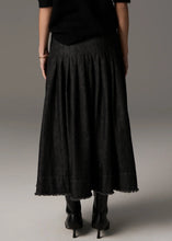 Load image into Gallery viewer, POL REECE SKIRT BLACK WASH