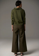 Load image into Gallery viewer, POL BEECH DRAWCORD KNIT KHAKI