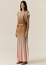 Load image into Gallery viewer, POL TEDD KNIT TEE GINGER/PINK