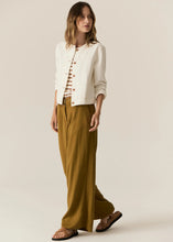 Load image into Gallery viewer, POL LUCA TANK WHITE/CAMEL