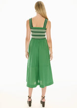 Load image into Gallery viewer, POL NOVA DRESS SMOCKED GREEN