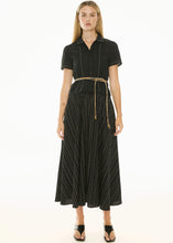 Load image into Gallery viewer, POL NOVA TUCKED SHIRT BLACK