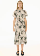 Load image into Gallery viewer, POL ELISE RUFFLE DRESS ELISE PRINT
