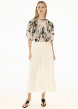 Load image into Gallery viewer, POL DOYLE DENIM SKIRT ECRU