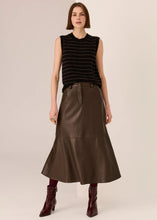 Load image into Gallery viewer, POL HUGO SKIRT CHOC