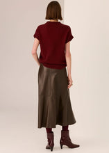 Load image into Gallery viewer, POL ASTOR KNIT TOP WINE