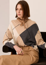 Load image into Gallery viewer, POL CARMEL KNIT SCARF CAMEL