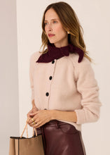 Load image into Gallery viewer, POL CARMEL KNIT SCARF MERLOT