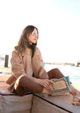 Load image into Gallery viewer, POL COHEN CROPPED WOOL COAT CAMEL