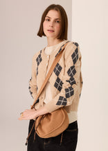 Load image into Gallery viewer, POL LOREN ARGYLE CARDIGAN