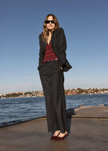 Load image into Gallery viewer, POL DAVIS SUIT JACKET INK CHECK