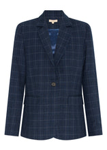 Load image into Gallery viewer, POL DAVIS SUIT JACKET INK CHECK