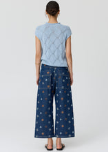 Load image into Gallery viewer, POL ROSIN CABLE KNIT BLUE