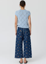 Load image into Gallery viewer, POL ROSIN CABLE KNIT BLUE
