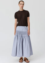 Load image into Gallery viewer, POL KASPAR LAYERED TEE CHOC/CHOC