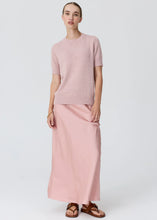 Load image into Gallery viewer, POL CEDAR LUREX KNIT TOP PINK/ROSE