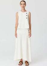 Load image into Gallery viewer, POL ANISE SKIRT CHALK