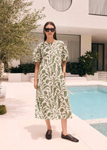 Load image into Gallery viewer, POL BOTANICA DAY DRESS BOTANIC PRINT