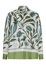 Load image into Gallery viewer, POL LINNE SHIRT LINNE BORDER PRINT