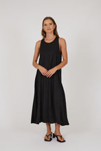 Load image into Gallery viewer, MARLOW PALMA DRESS BLACK