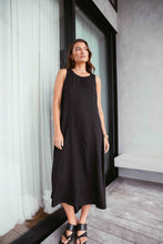 Load image into Gallery viewer, MARLOW PALMA DRESS BLACK
