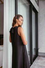 Load image into Gallery viewer, MARLOW PALMA DRESS BLACK