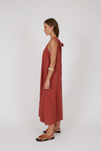 Load image into Gallery viewer, MARLOW PALMA DRESS RHUBARB