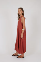 Load image into Gallery viewer, MARLOW PALMA DRESS RHUBARB