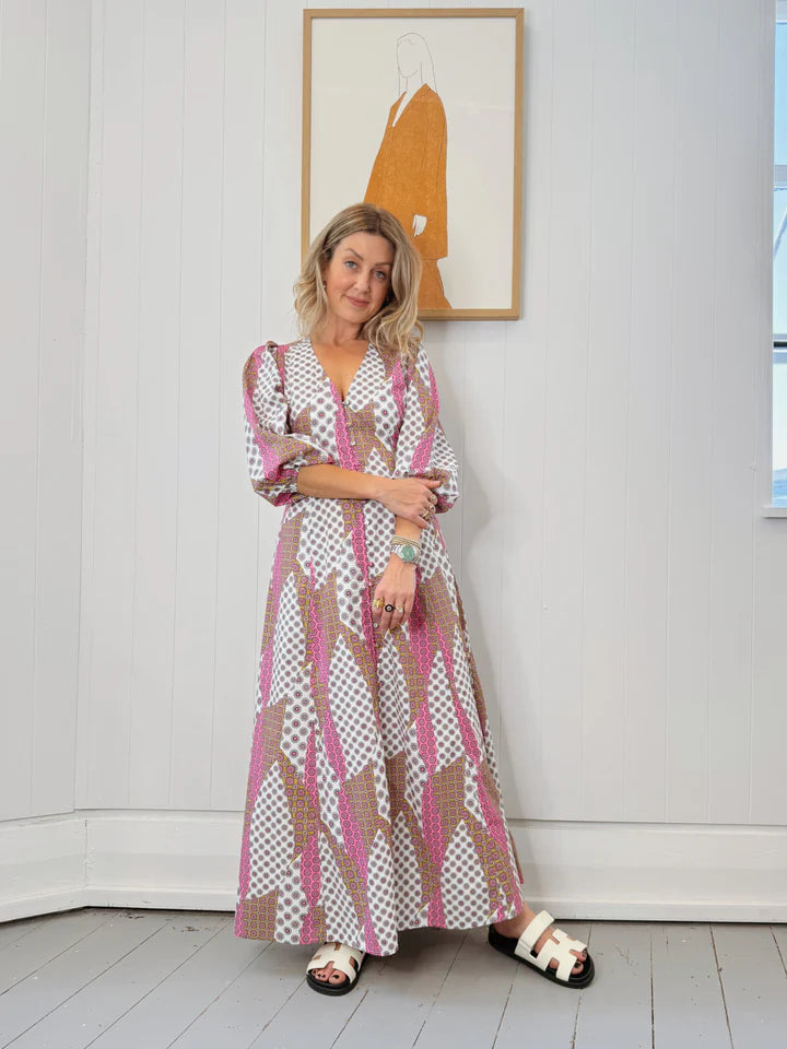 パーティードレス Pink Monaco Wrap Dress Amazon.com: Club Monaco Women's Midi Pleated Dress, Hot Pink