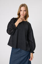 Load image into Gallery viewer, MARLOW POINTE BLOUSE BLACK