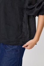 Load image into Gallery viewer, MARLOW POINTE BLOUSE BLACK