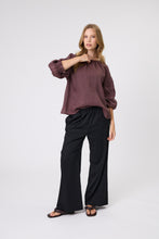 Load image into Gallery viewer, MARLOW POINTE BLOUSE BORDEAUX