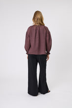 Load image into Gallery viewer, MARLOW POINTE BLOUSE BORDEAUX