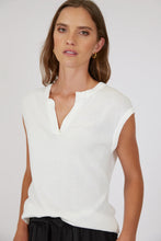 Load image into Gallery viewer, MARLOW PRIMA KNIT TOP IVORY