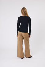 Load image into Gallery viewer, MARLOW REIGN LONG SLEEVE KNIT BLACK