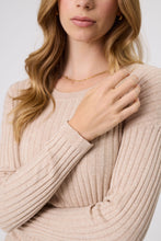 Load image into Gallery viewer, MARLOW REIGN KNIT LONG SLEEVE WHEAT