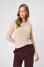 Load image into Gallery viewer, MARLOW REIGN KNIT LONG SLEEVE WHEAT