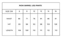 Load image into Gallery viewer, TUESDAY RICKI BARREL LEG PANT CLOUD