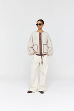 Load image into Gallery viewer, RICOCHET FORSTER JACKET BROWN + CREAM REVERSIBLE