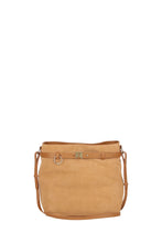 Load image into Gallery viewer, KAREN WALKER RIDER BUCKET BAG TAN