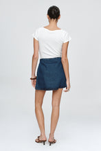 Load image into Gallery viewer, MARLE RIVET SKIRT CLASSIC BLUE