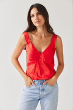 Load image into Gallery viewer, TUESDAY RIVIERA CAMI RED
