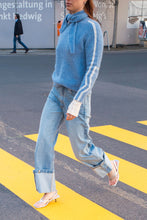Load image into Gallery viewer, ROWIE LANA KNIT JUMPER SKY