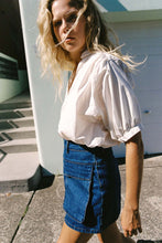 Load image into Gallery viewer, ROWIE PIPER ORGANIC BLOUSE CREME