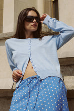 Load image into Gallery viewer, ROWIE MAEVE MERINO SPRING CARDI DKY MARLE