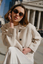 Load image into Gallery viewer, BY ROSA RANGER OAT MARLE WOOL BLEND SOFT JAACKET