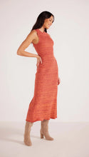 Load image into Gallery viewer, MINK PINK RAPHAEL KNIT MIDI DRESS AMBER
